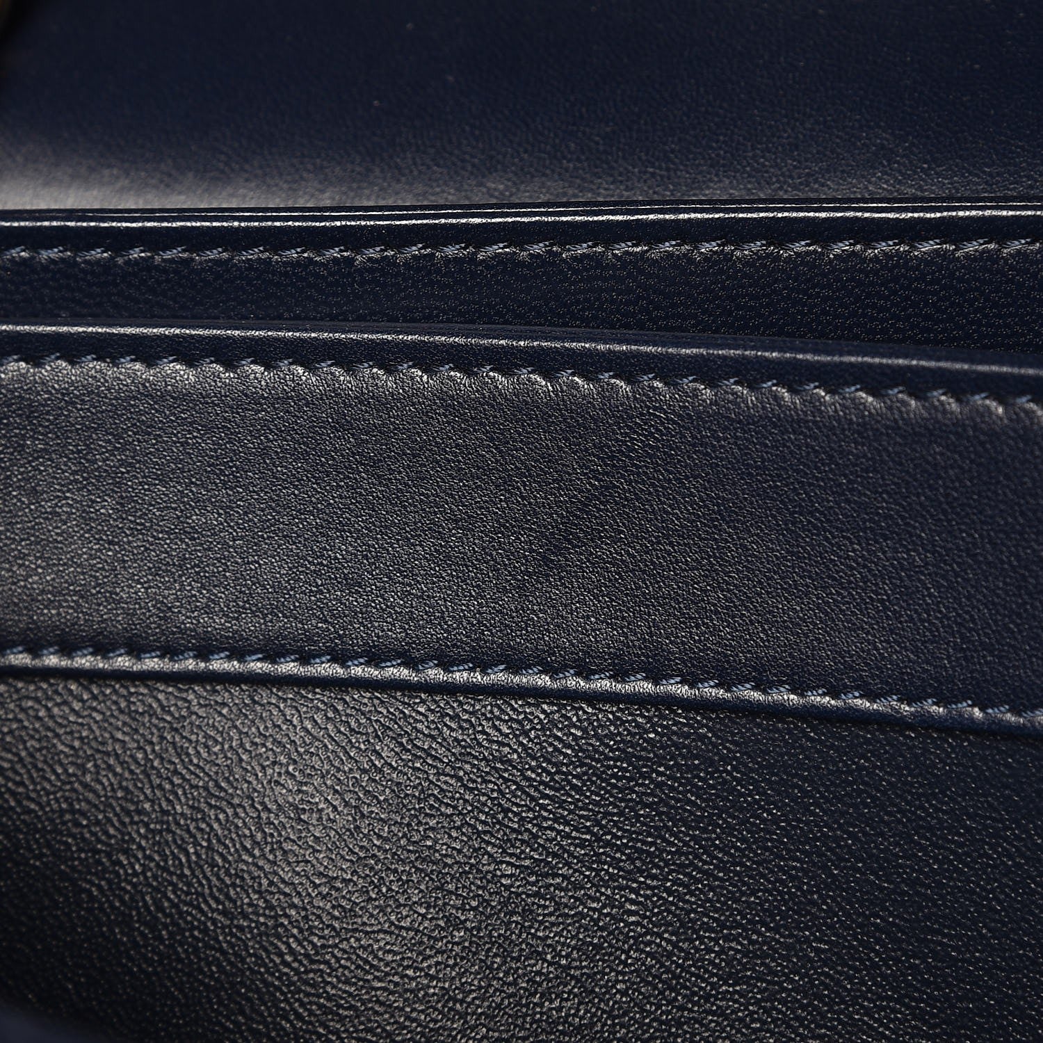 Chanel Lambskin Quilted Medium Trendy CC Flap Dual Handle Bag Navy Blue 9 of 9
