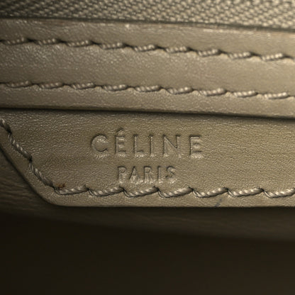 Celine Smooth Calfskin Micro Luggage Khaki 6 of 15