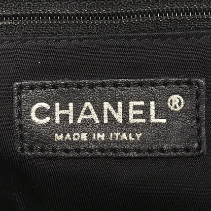 Chanel Nylon Medium Travel Tote Black 6 of 12