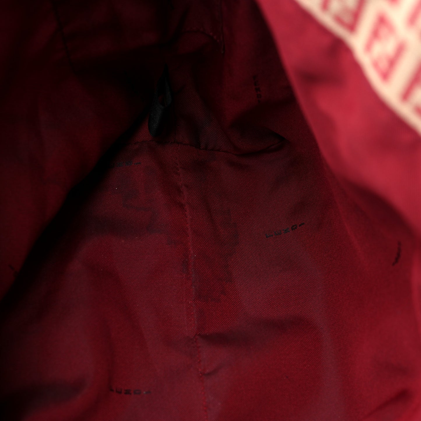 Zucchino Shopping Tote Tobacco Red