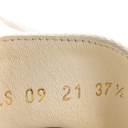 Christian Dior Canvas Macro Houndstooth Embroidered Womens Walk'N'Dior Low Top Sneakers 37.5 White Black 9 of 9