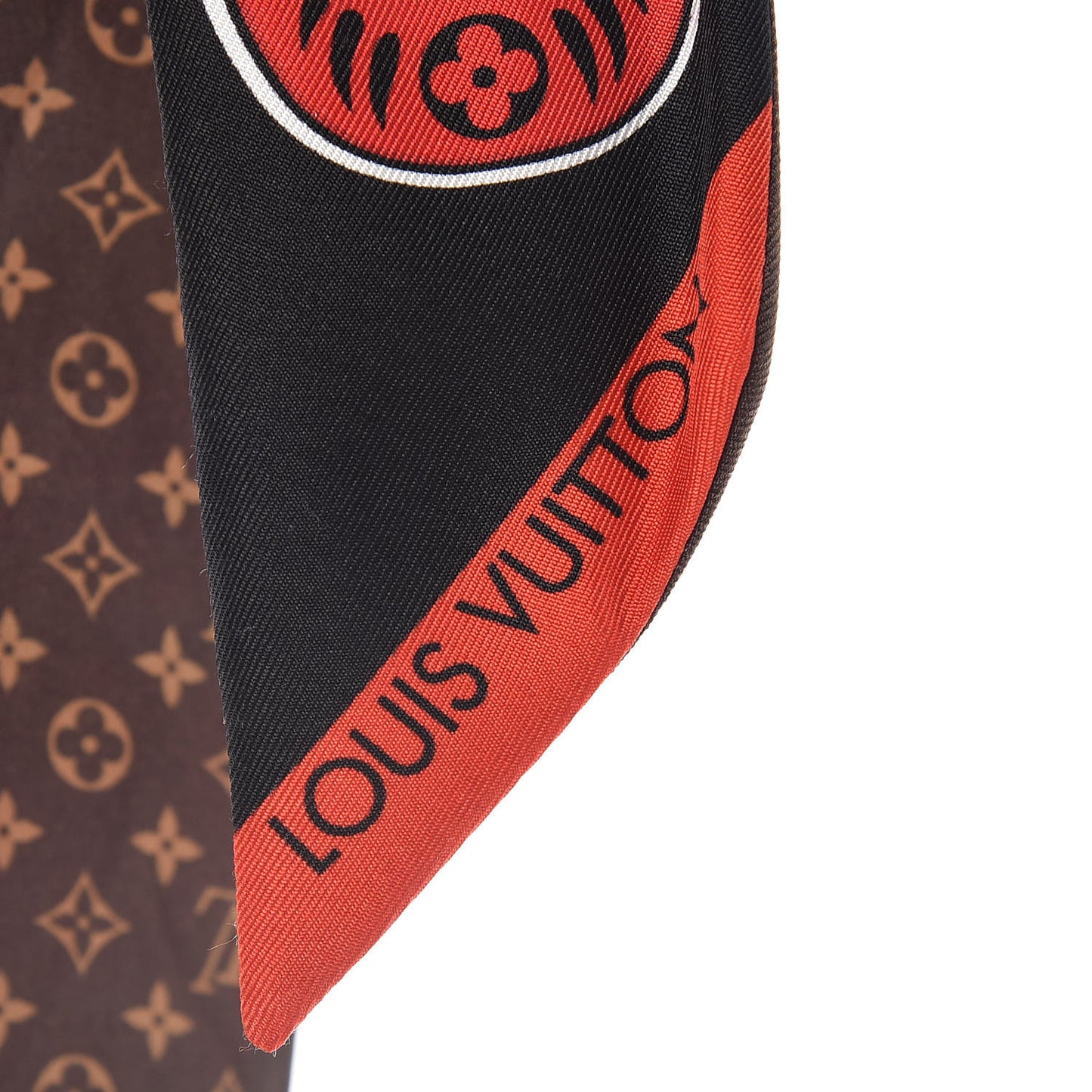 Silk Monogram Kabuki Stickers BB Bandeau Black