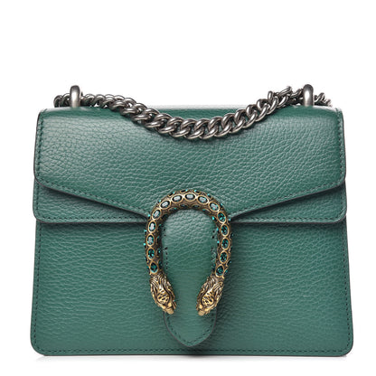Gucci Calfskin Mini Dionysus Shoulder Bag Emerald 1 of 11