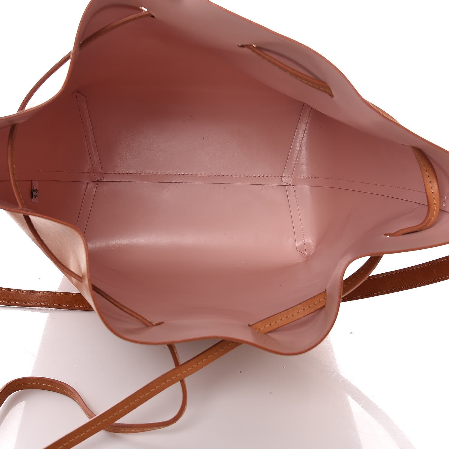 Mansur Gavriel Vegetable Tanned Calfskin Bucket Bag Cammello Rosa 6 of 15