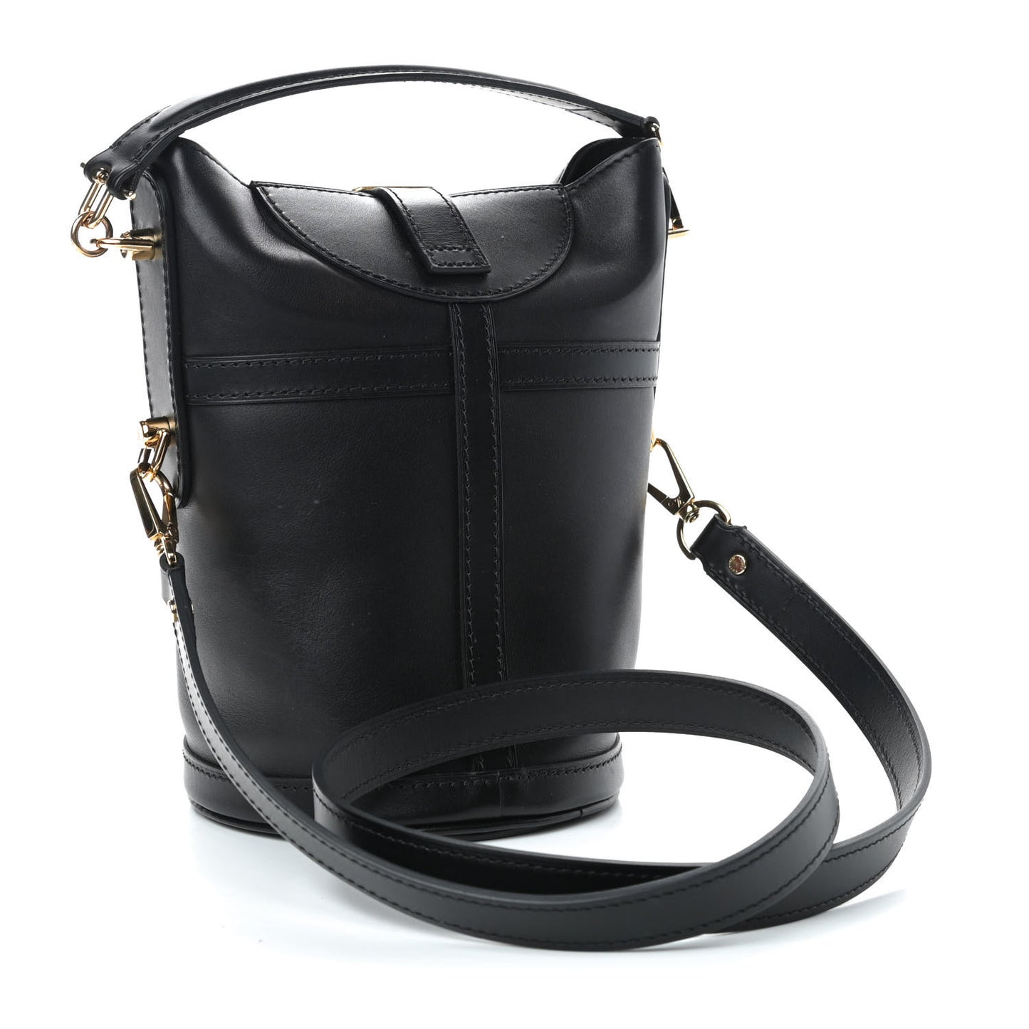 Calfskin Duffle Bag Black