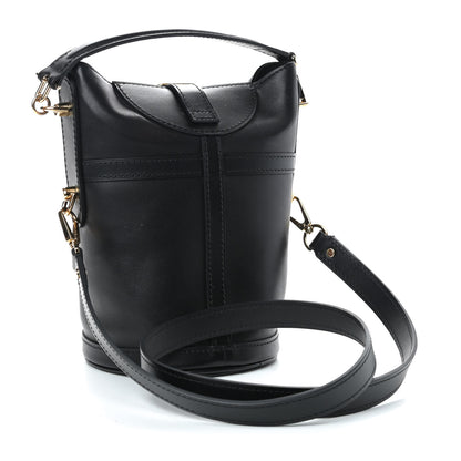 Louis Vuitton Calfskin Duffle Bag Black 3 of 9