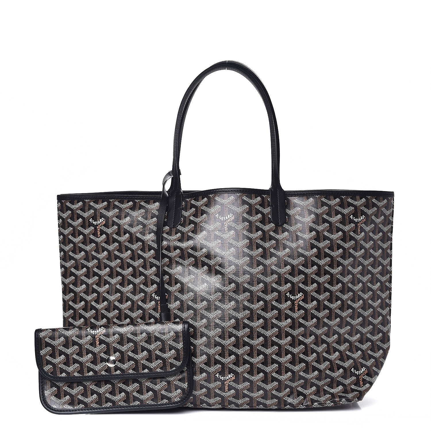 Goyard Goyardine Saint Louis PM Black 1 of 7