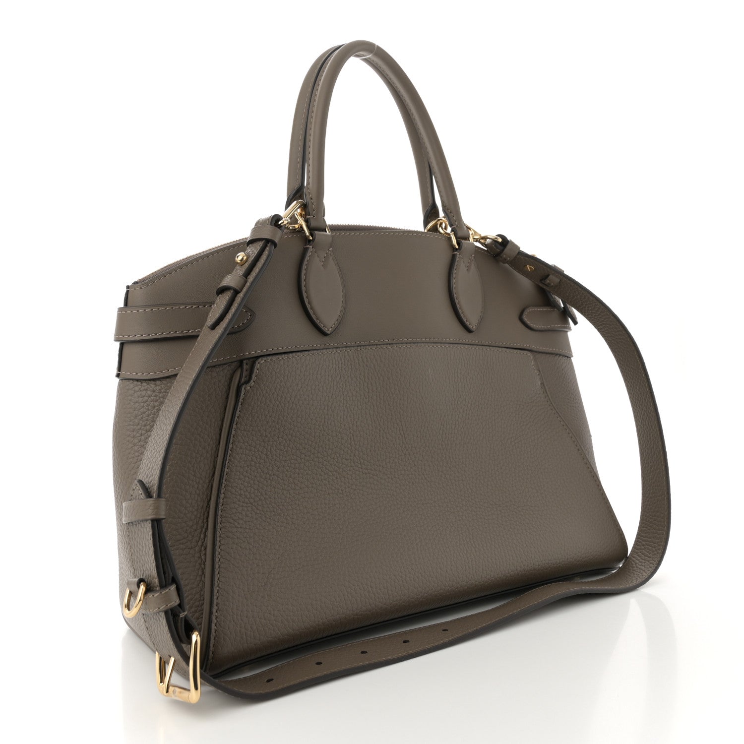 Louis Vuitton Taurillon Calfskin Vendome MM Earth 3 of 11