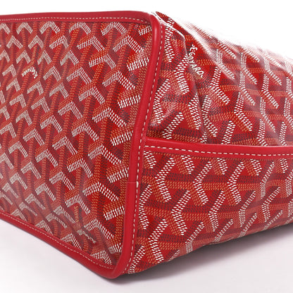 Goyard Goyardine Reversible Anjou PM Red 17 of 30
