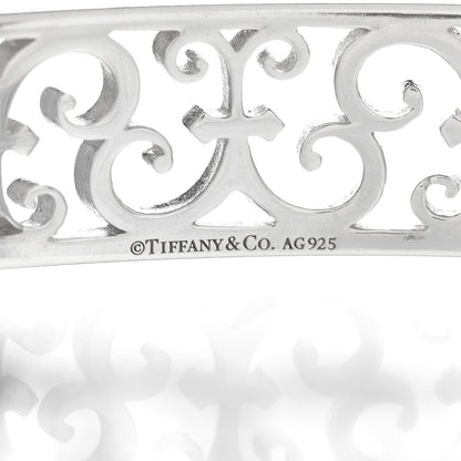 Tiffany Sterling Silver Enchant Bangle Bracelet 4 of 4