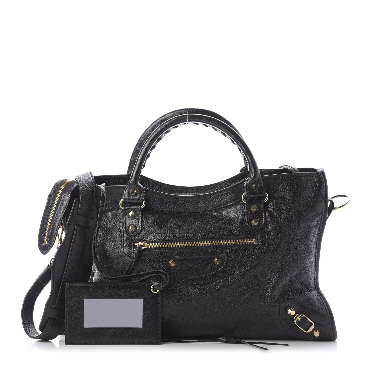 Balenciaga Agneau Classic Gold Hardware City Black 1 of 9