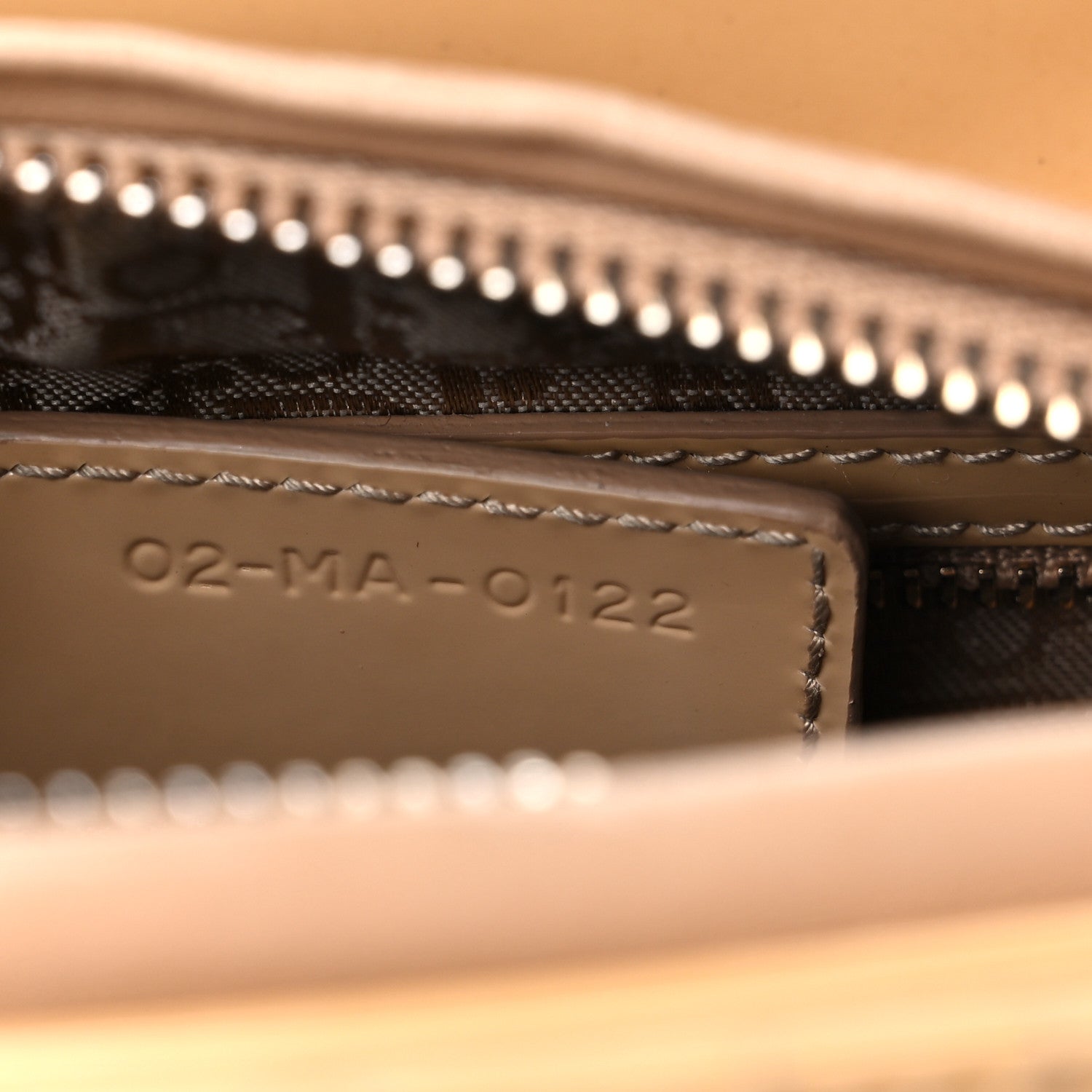 Christian Dior Patent Cannage Medium Lady Dior Beige 7 of 11