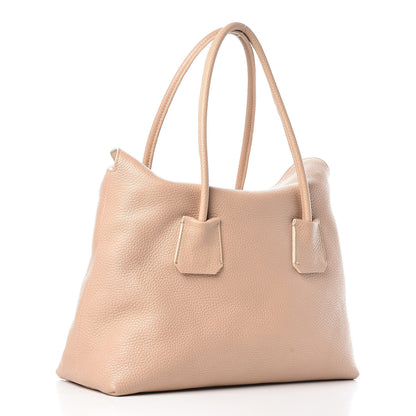 Burberry London Grainy Calfskin Medium Baynard Tote Light Nude 3 of 21