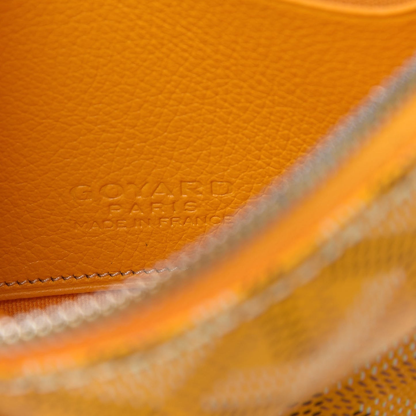 Goyardine Mini Senat Pochette Yellow