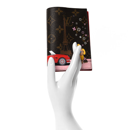 Louis Vuitton Monogram 2019 Christmas Animation Passport Cover Rouge 2 of 7