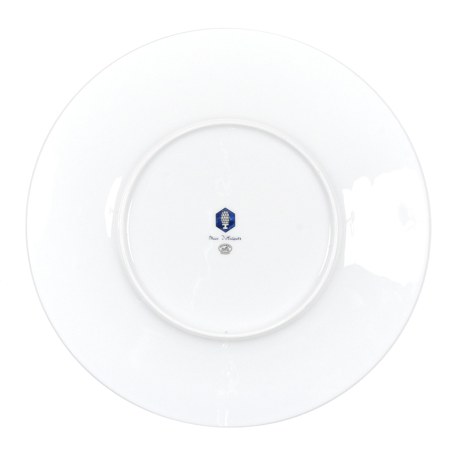 Porcelain Bleus D'Ailleurs Presentation Plate Set of 2