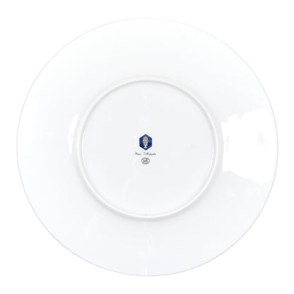 Hermes Porcelain Bleus D'Ailleurs Presentation Plate Set of 2 4 of 6