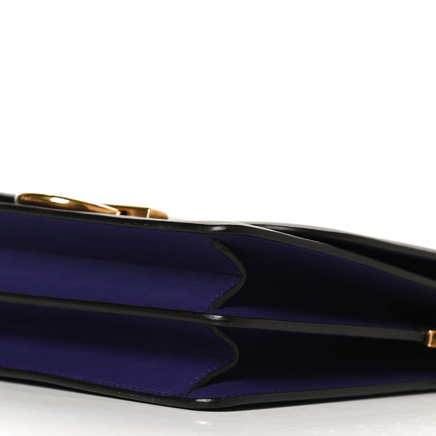 Salvatore Ferragamo Calfskin Joanne Crossbody Purple 11 of 11