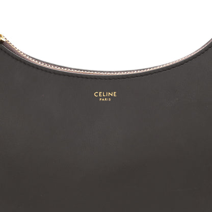Celine Smooth Calfskin Medium Strap Ava Shoulder Bag Dark Brown 7 of 10