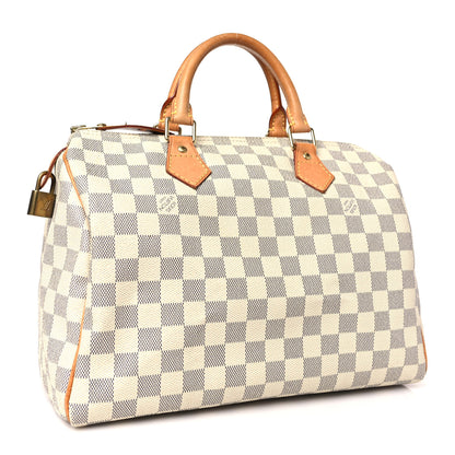 Louis Vuitton Damier Azur Speedy 30 3 of 8