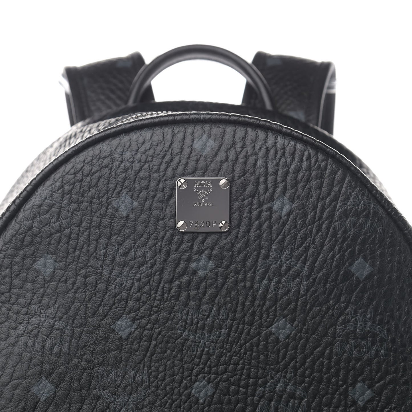 Visetos Small Side Stud Stark Backpack Black