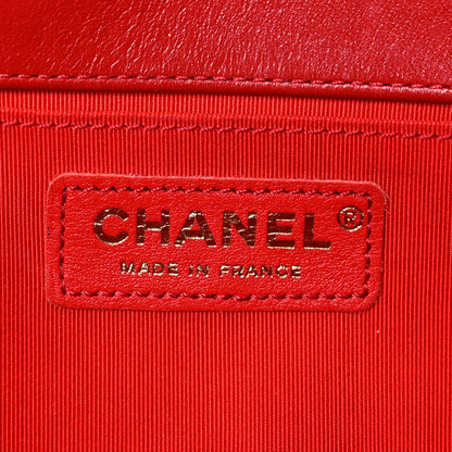 Chanel Lambskin Quilted Medium Boy Flap Red 6 of 10