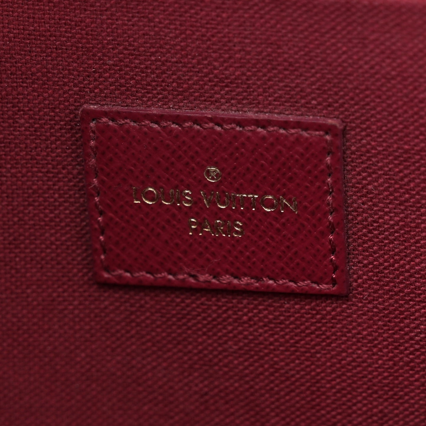 Monogram Pochette Felicie Chain Wallet Fuchsia