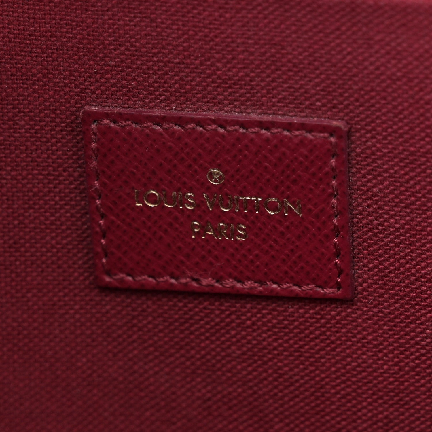 Louis Vuitton Monogram Pochette Felicie Chain Wallet Fuchsia 7 of 14