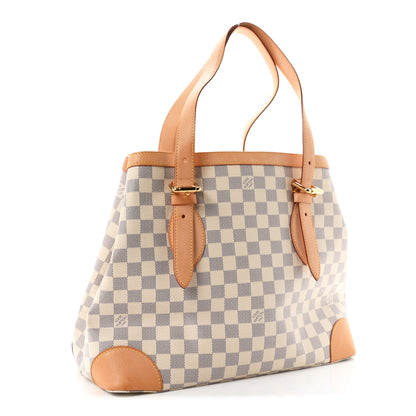 Louis Vuitton Damier Azur Hampstead MM 3 of 10