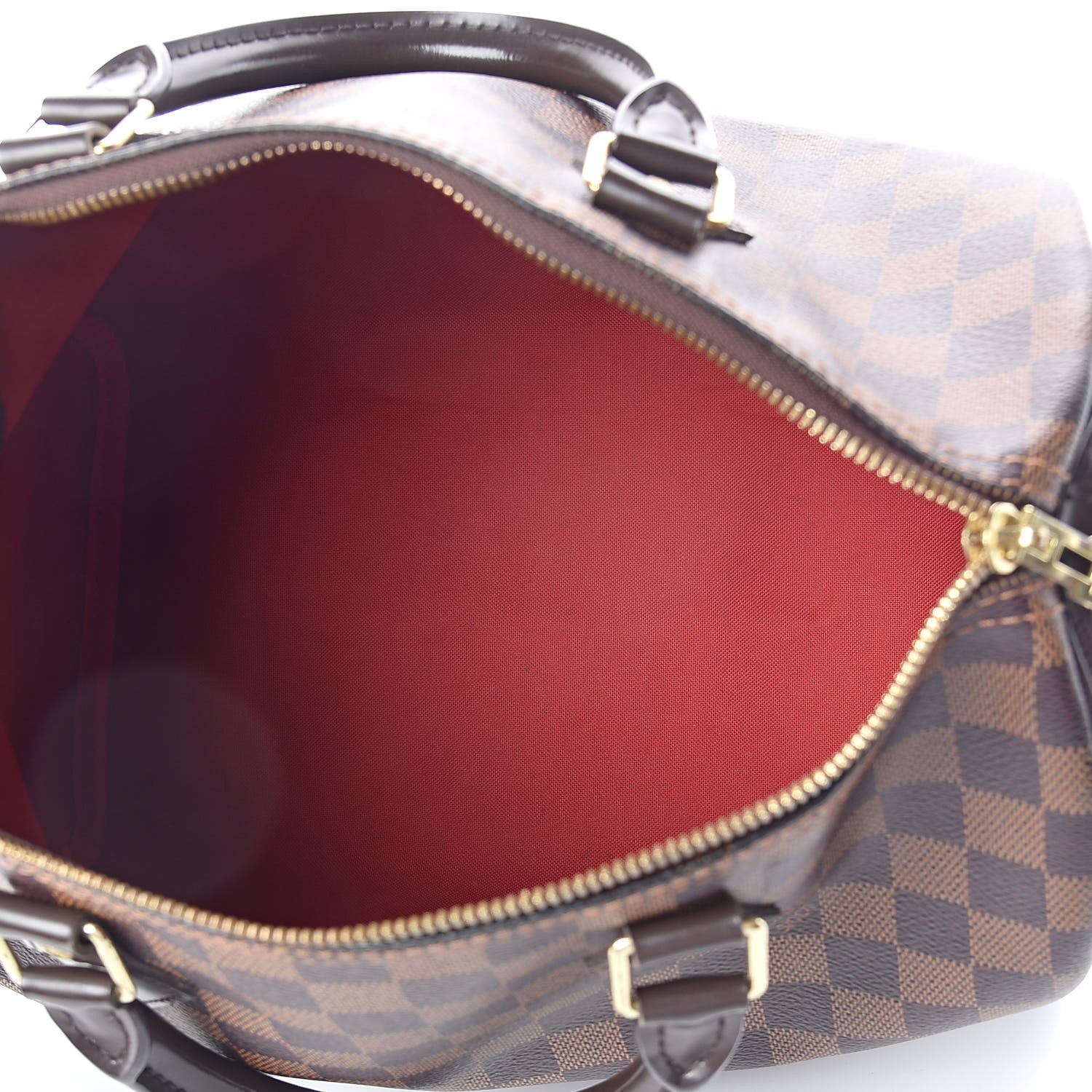 Louis Vuitton Damier Ebene Speedy Bandouliere 30 6 of 11