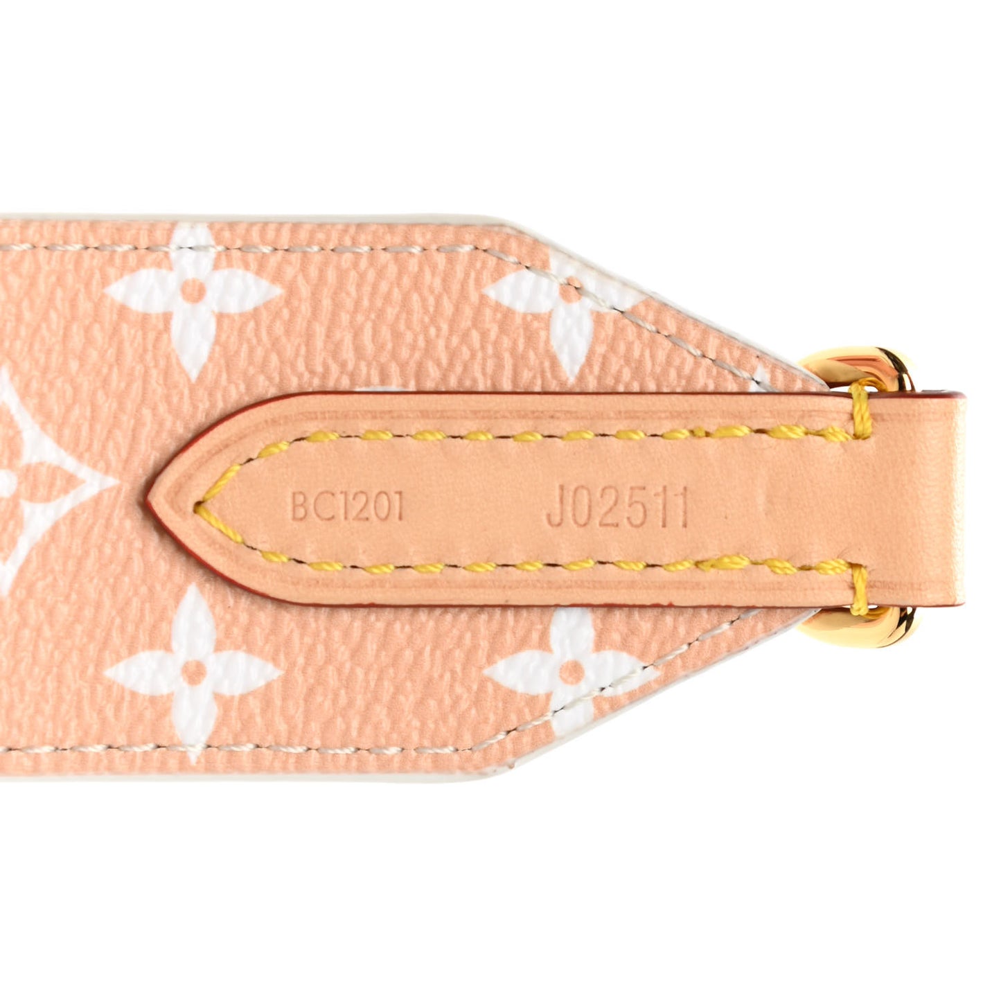 Monogram Giant By The Pool Bandouliere Shoulder Strap Brume