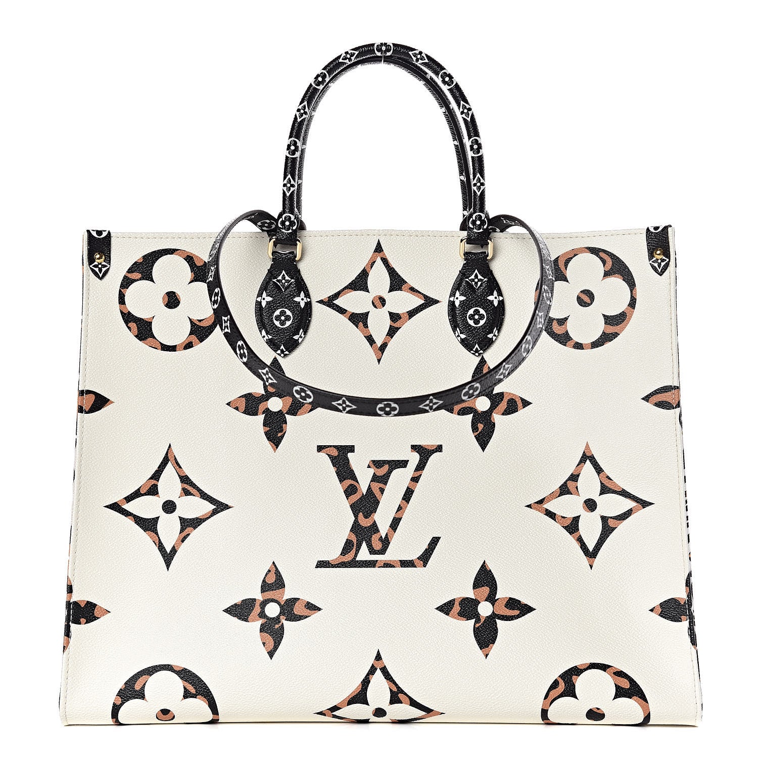Louis Vuitton Monogram Giant Jungle Onthego GM Ivory 1 of 9