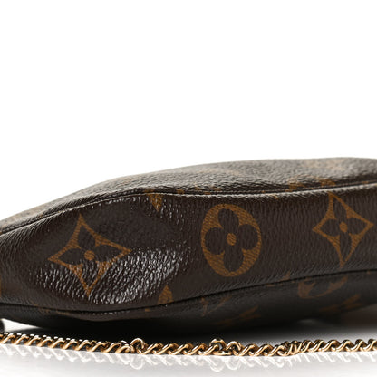Louis Vuitton Monogram Mini Pochette Accessories 7 of 11