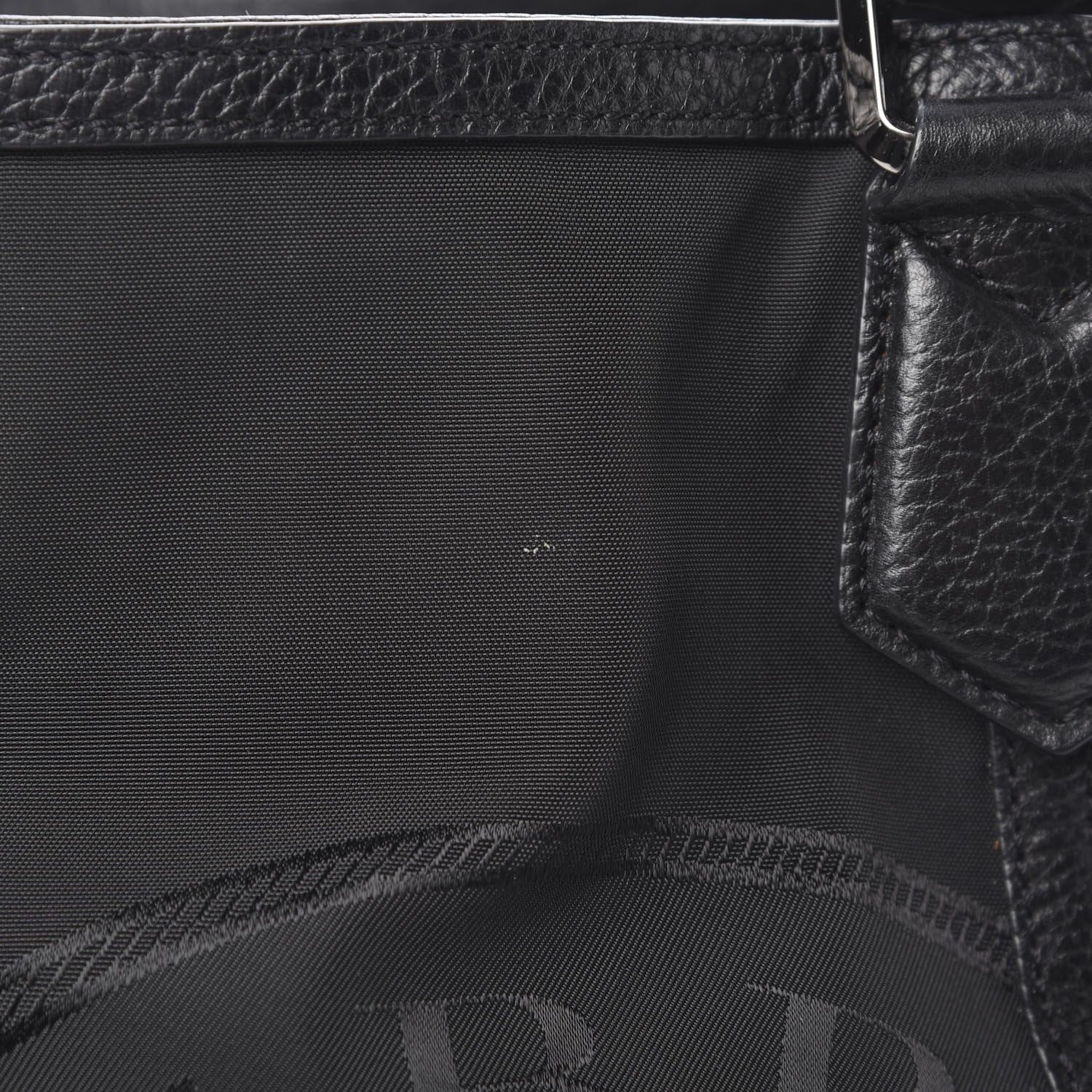 Burberry Nylon Calfskin Tote Black 13 of 13