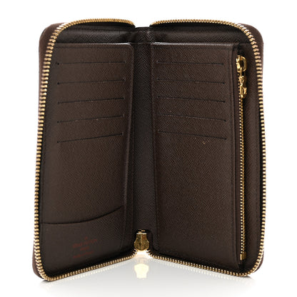 Louis Vuitton Damier Ebene Zippy Compact Wallet 5 of 8
