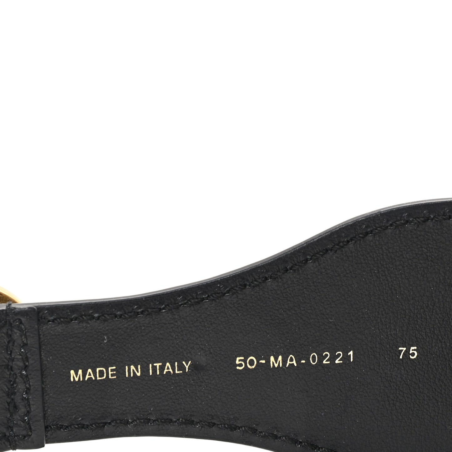 Canvas Embroidered Book Belt 75 30 Bleu