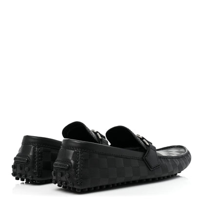 Louis Vuitton Damier Infini Hockenheim Moccasin Loafers 7 Onyx 5 of 9