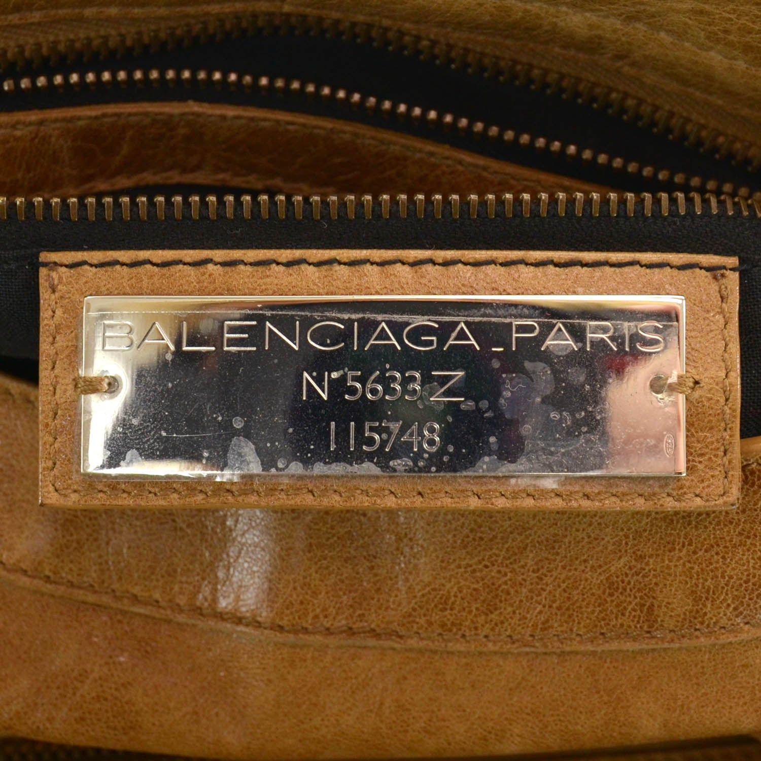 Balenciaga Chevre City Caramel 7 of 10