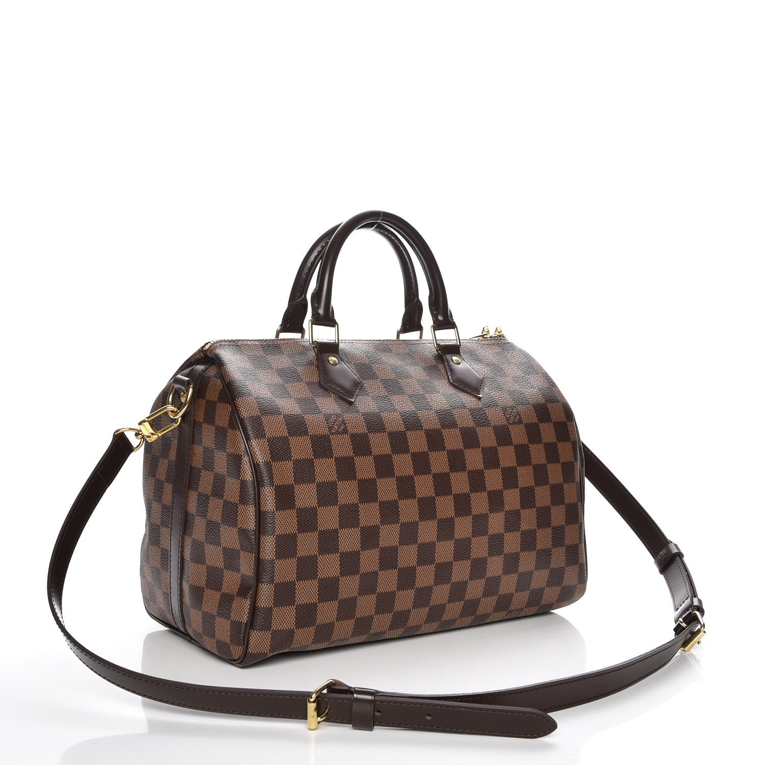 Louis Vuitton Damier Ebene Speedy Bandouliere 30 4 of 9