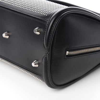 Alexander McQueen Calfskin Studded Large Heroine Black 8 of 9