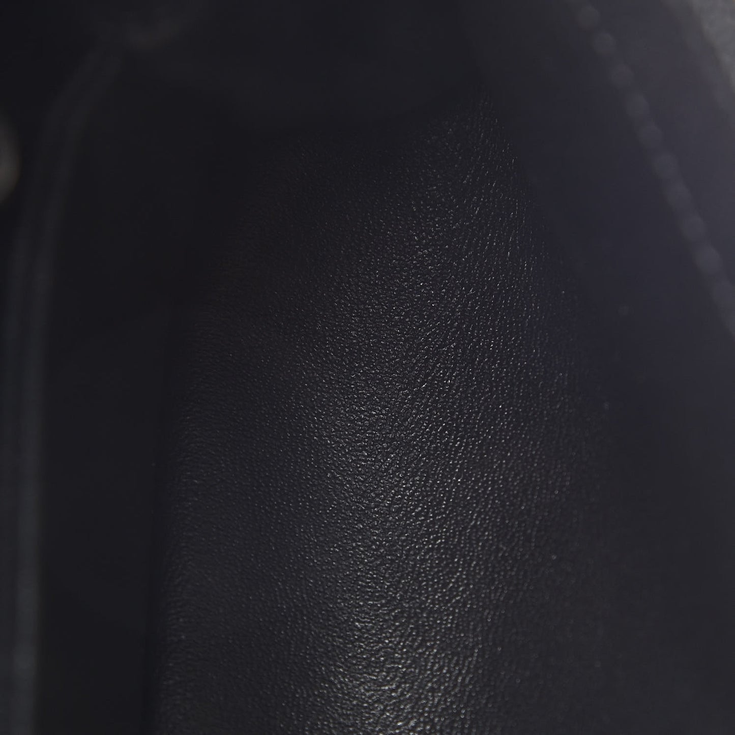 Caviar Lizard Quilted Mini Coco Handle Flap Black