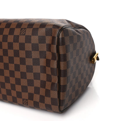 Louis Vuitton Damier Ebene Speedy 35 9 of 11