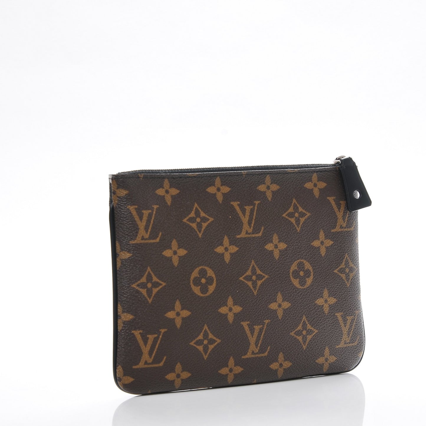Monogram Stripes Pochette Plate PM