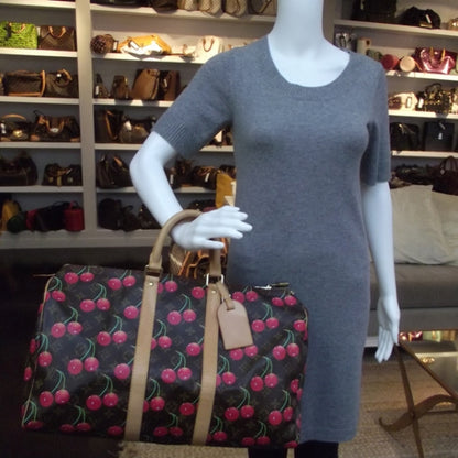 Louis Vuitton Monogram Cerises Keepall 45 2 of 10