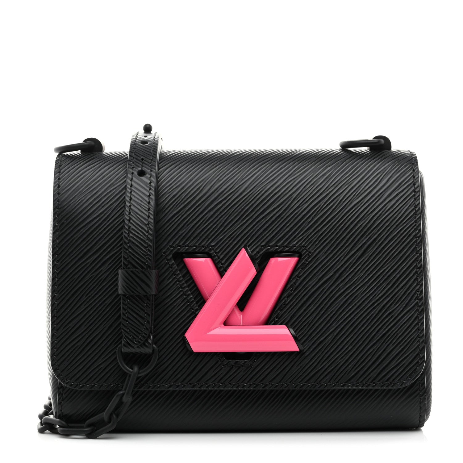 Louis Vuitton Epi Twist Shoulder Bag PM Black Pink 1 of 10