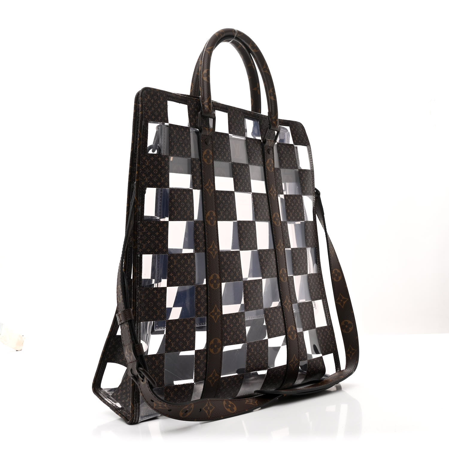 Louis Vuitton PVC Monogram Chess Sac Plat 3 of 11