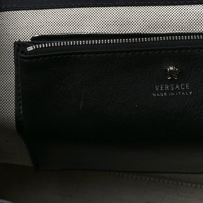 Versace Calfskin Large Palazzo Empire Bag Black Multicolor 11 of 14