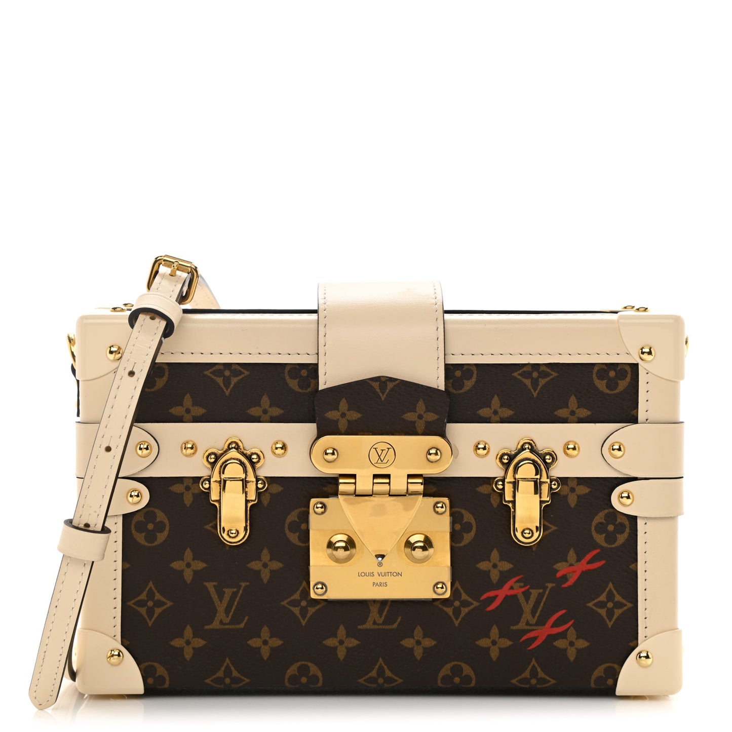 Monogram Petite Malle Cream