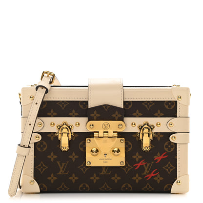 Louis Vuitton Monogram Petite Malle Cream 1 of 8