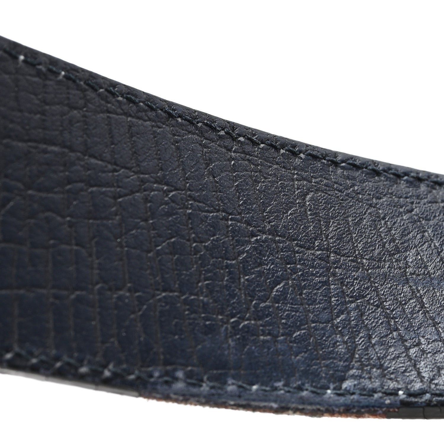 Gucci GG Plus Monogram Interlocking G Belt 90 36 Navy 5 of 6